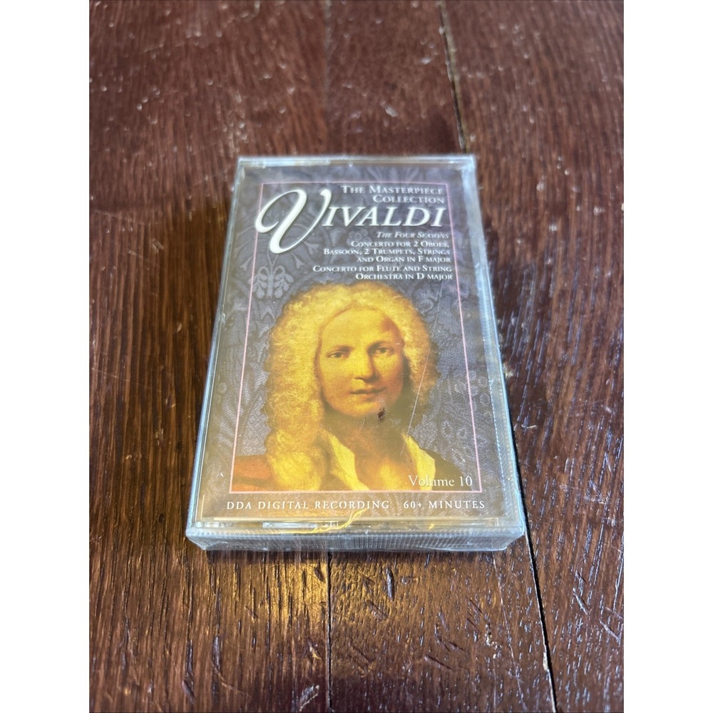 VIVALDI Masterpiece Collection Volume 10 Cassette Tape New Sealed Small Case Crk